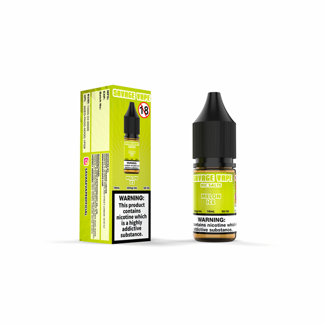 E-líquido Savage Vape Melon Ice Nic Salt 20 mg 2 ml TPD