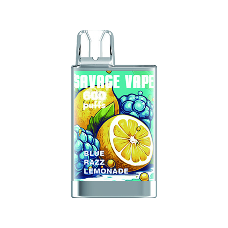 SAVAGE CRYSTAL 600 PUFFS VAPE DE ALMACÉN ALEMÁN AL POR MAYOR