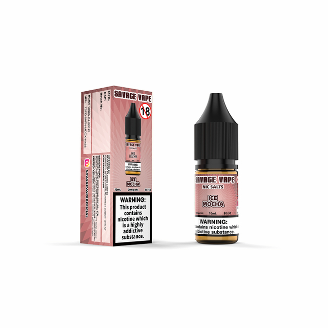 E-líquido Savage Vape Ice Mocha Nic Salt 20 mg 2 ml TPD