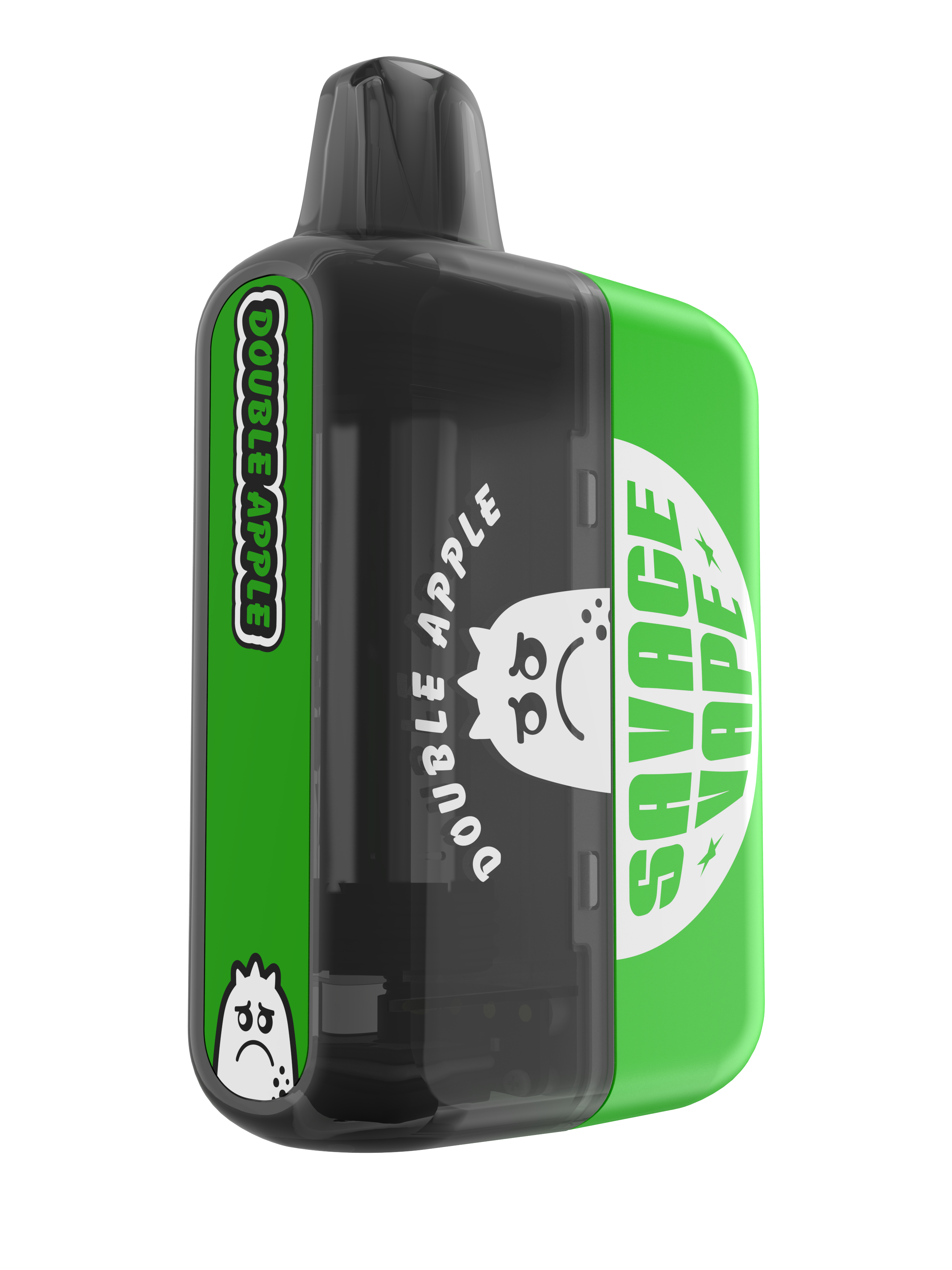 2025 Nuevo diseño UE Warehouse Savage Maga 50000 Puff Puff Kits reemplazables reemplazables Vapor desechable Vapor de 50k-Double Apple