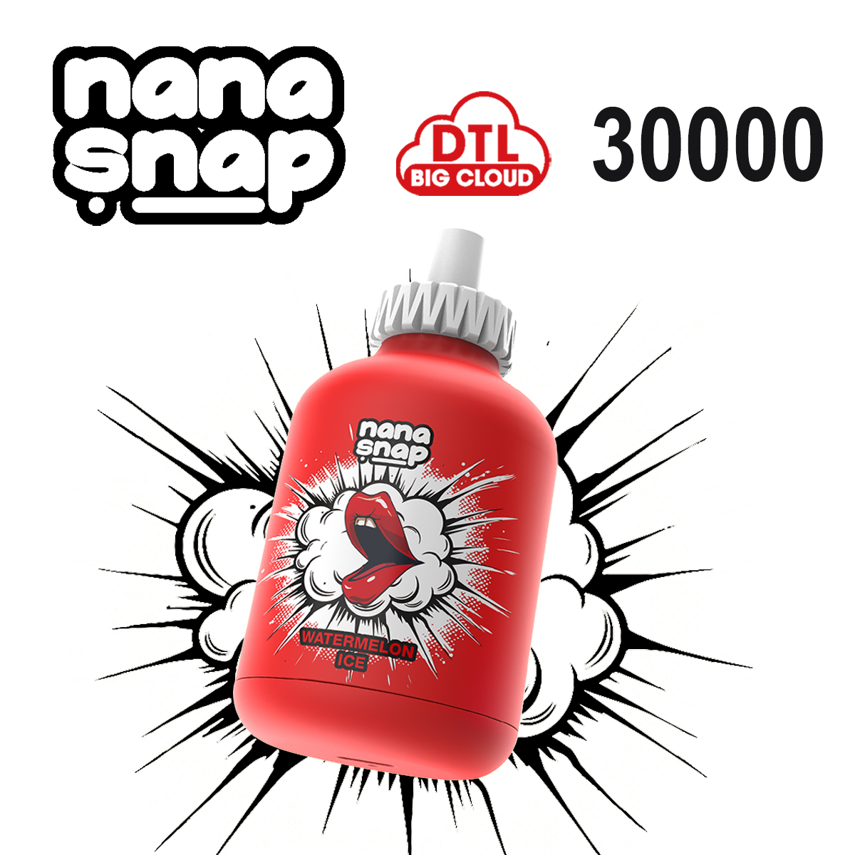 DTL VAPE DE HUMO GRANDE NANASNAP 30000 PUFFS