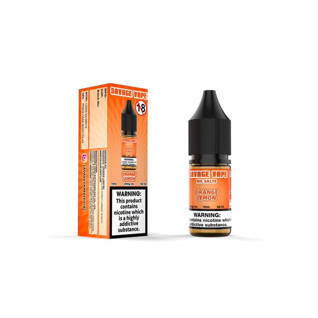 E-líquido Savage Vape Orange Lemon Nic Salt 20 mg 2 ml TPD