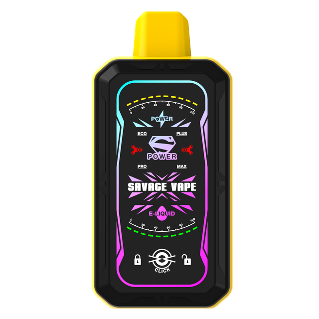 Savage S Power 30k Puff Vape desechable 30000 E Cigarrillo Bobina de malla dual 4 Batería recargable de 700 mah de potencia ajustable 