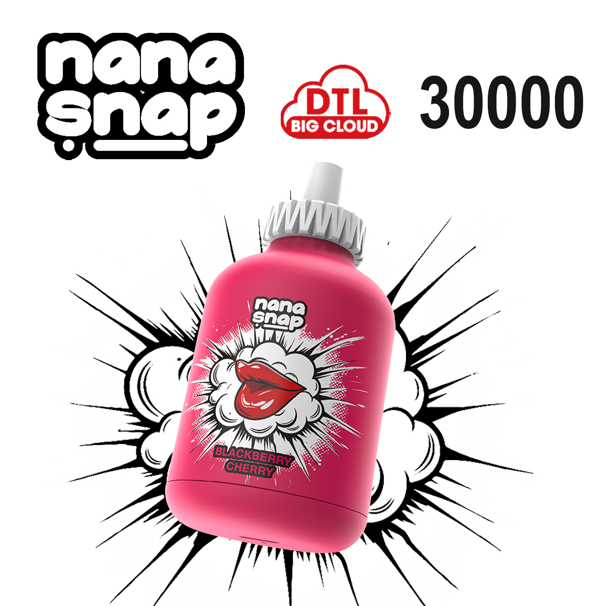 DTL VAPE DE HUMO GRANDE NANASNAP 30000 PUFFS